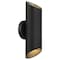 Access Lighting Marino, BiDirectional Outdoor LED Wall Mount, Black Finish 20121LEDDMG-BL - alternate 1